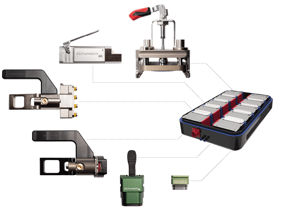 Standardní adaptér ZEDcon pro test těsnosti vzduchem