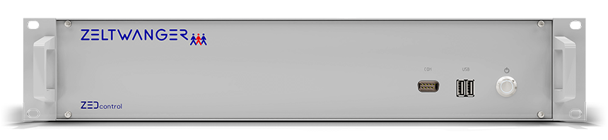Vyhodnocovací jednotka ZEDcontrol pro test těsnosti vzduchem