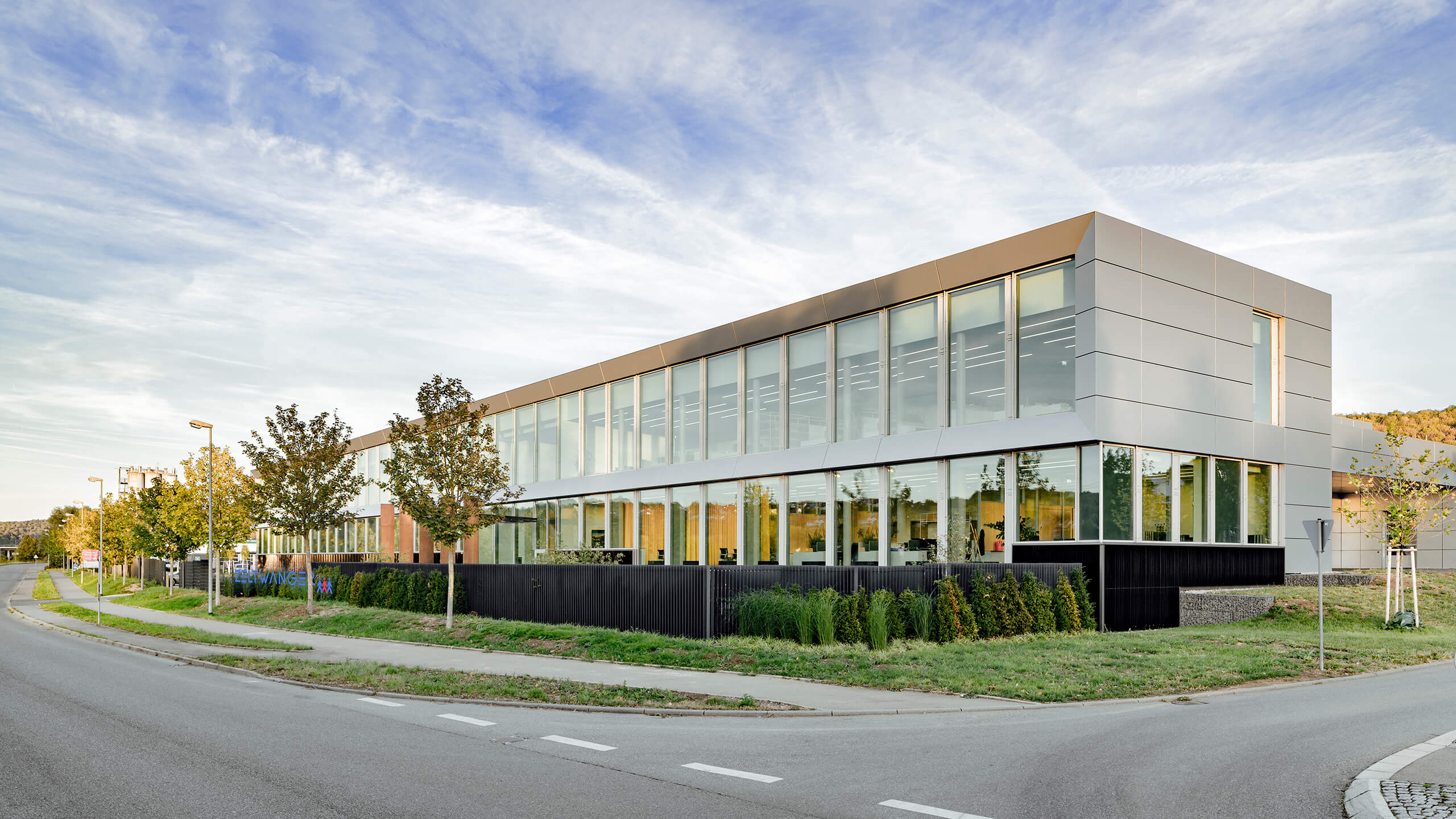 The new building on Eisenbahnstraße