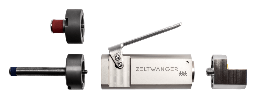 Ruční upínač s těsnicími prvky