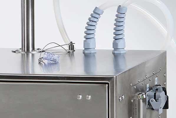 Integrity tester stainless steel housing