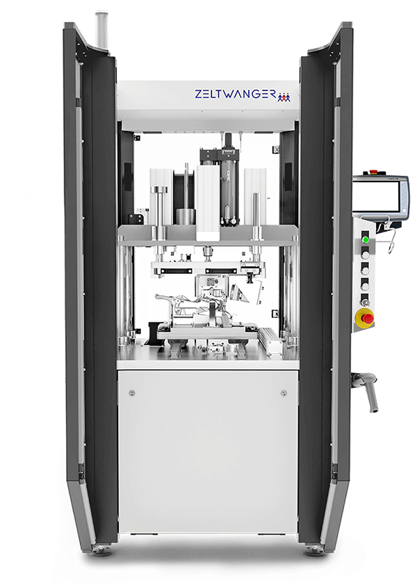 Frontansicht ZEDsystem Dichtheitsprüfsystem