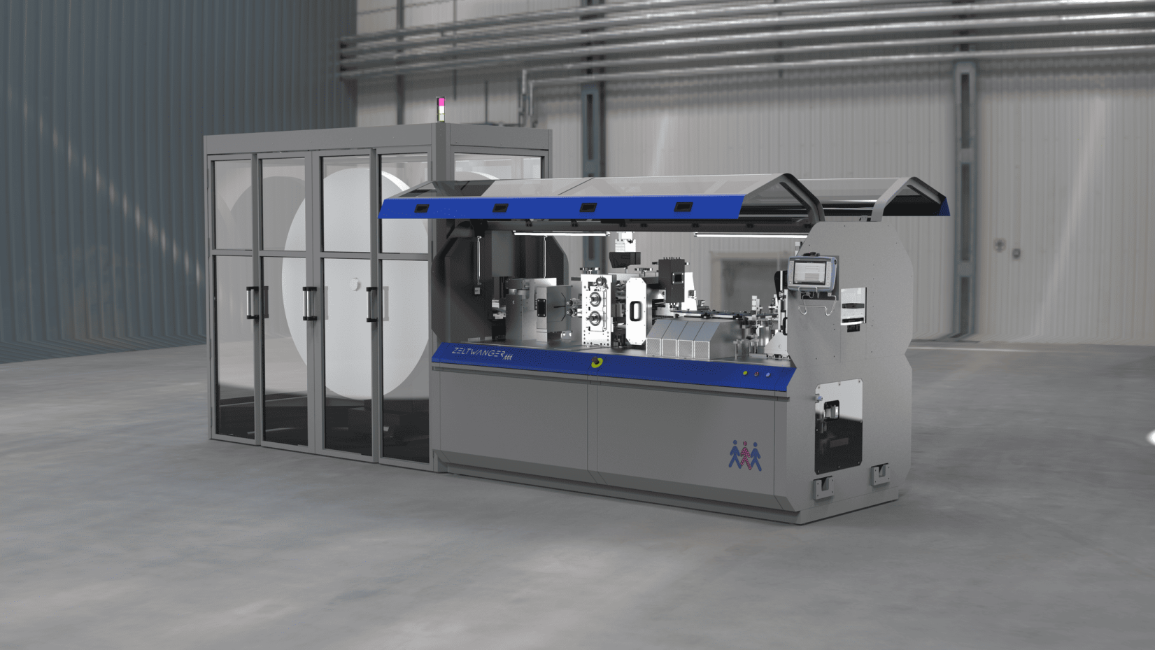 3D Rendering ZELTWANGER FIN MILL