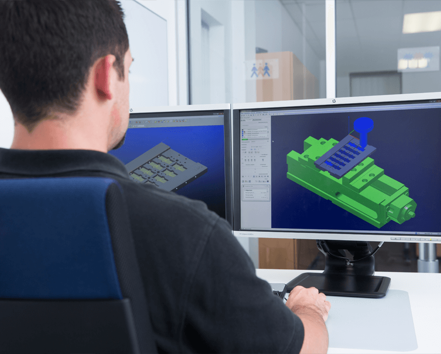 Programování 3D ve společnosti ZELTWANGER CNC Manufacturing