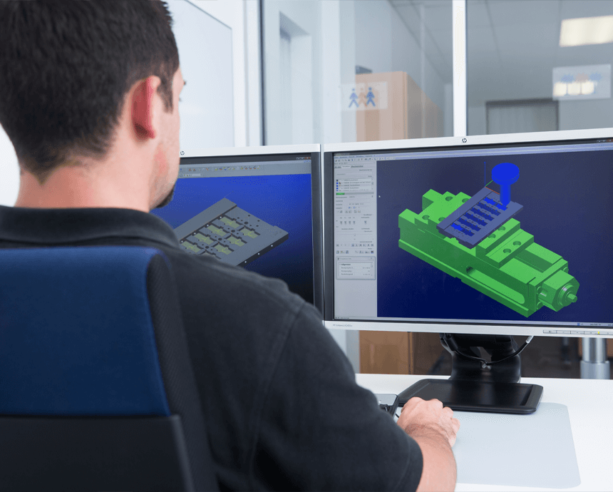 3D-Programmierung bei ZELTWANGER CNC Manufacturing